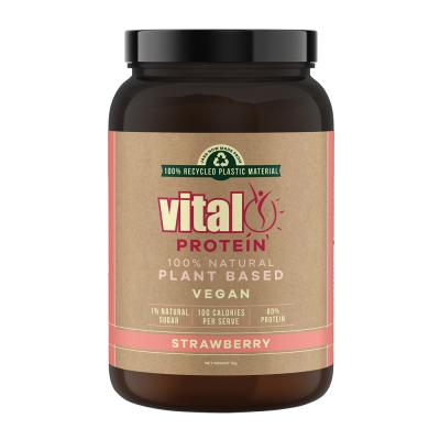 Martin & Pleasance Vital Protein 100% Natural Plant Based (Pea Protein Isolate) Strawberry 1kg